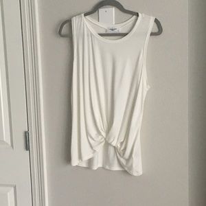Carly Jean Los Angeles tie top tank